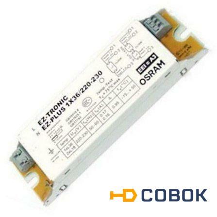 Фото Электронный балласт OSRAM EZ-PLUS 1x36 (2x18W) 180x42x33 ЭПРА