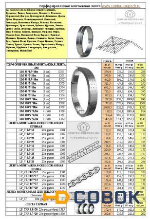 Фото Перфорированная монтажная лента LM 140_2_10м