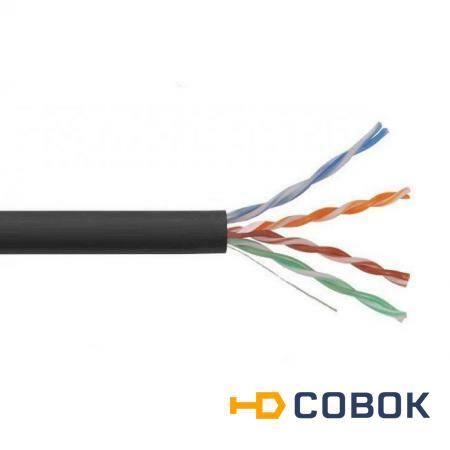 Фото U/UTP 4х2х24AWG категория 5E solid LDPE (LC3-C5E04-139) кабель симметричный