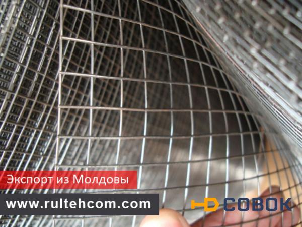 Фото Сетка сварная оцинкованная в рулонах. Экспорт. Молдова