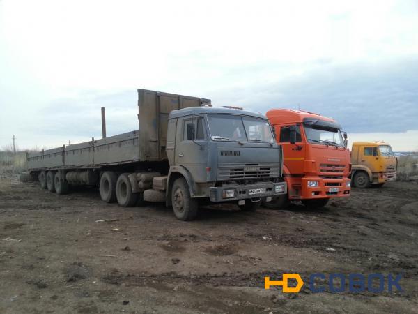 Фото Грузоперевозки седельным тягачами КАМАЗ 65116 и 6460