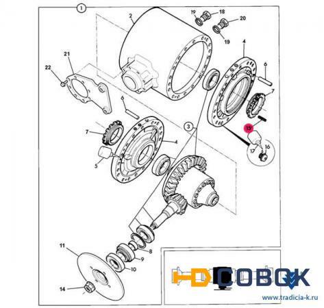 Фото Штифт ЗМ 826/00818 на JCB 3CX