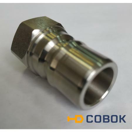 Фото Штекер БРС INOX RIVA IRHPL-M-1140-N резьба 1/4" BSP