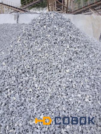Фото Щебень мраморный
