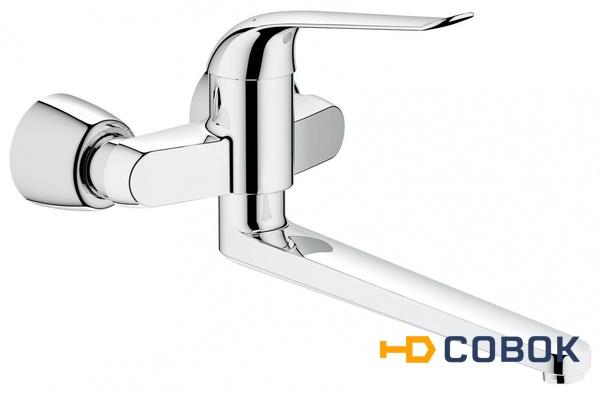 Фото Grohe Euroeco Special 32775000 Смеситель для раковины, настенный