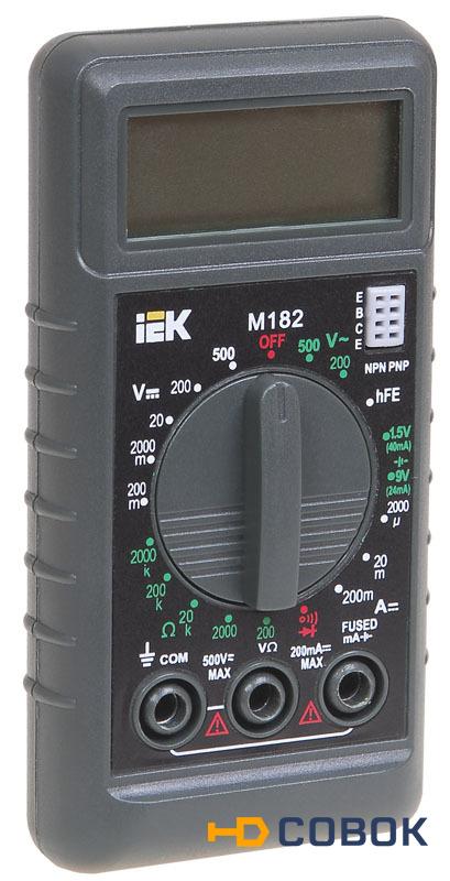 Фото IEK Мультиметр цифровой Compact M182