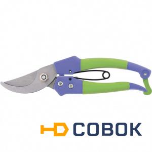 Фото Секатор прямого реза 190 мм с пластиковыми обрезиненными рукоятками// PALISAD