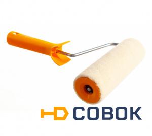 Фото COLOR EXPERT 86611502 валик с ручкой для всех видов локов филт велюровый бежевый (56мм х150мм)