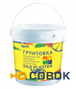 Фото Грунт SILK PLASTER Акрилит-08 Адгезионная 0,8 л (1кг)