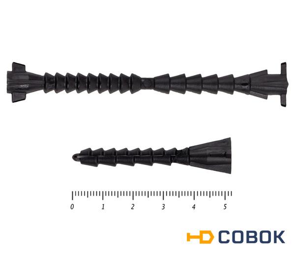 Фото Дюбель для газобетона D 6х52 ПБ раскладной