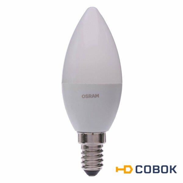 Фото Лампа светодиодная Е14 свеча  6.5Вт 4000К OSRAM