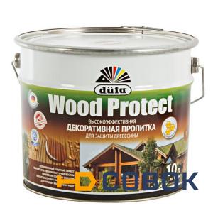 Фото Пропитка для древесины Dufa Wood Protect белая 10л