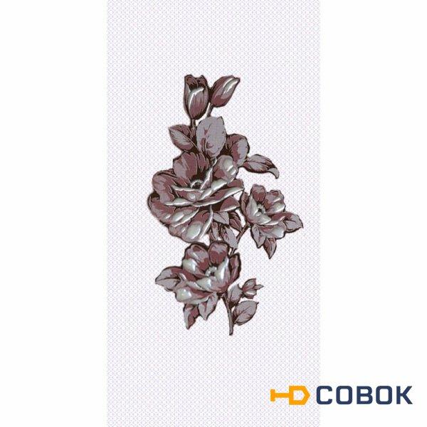 Фото Декор Аллегро бордо (04-01-1-08-03-47-100-3) 20х40 (10шт)