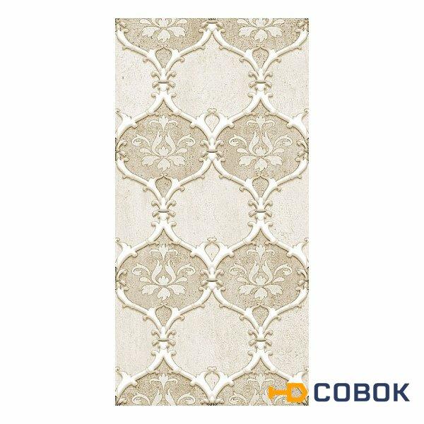 Фото Декор Преза табачный (04-01-1-08-03-17-1017-2) 20х40 (10шт)