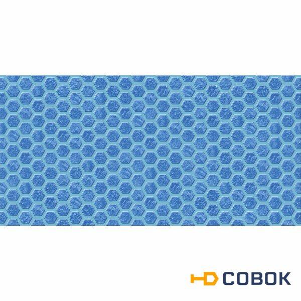 Фото Плитка настенная Анкона низ синяя 30х60 (1,62м2/51,84м2)