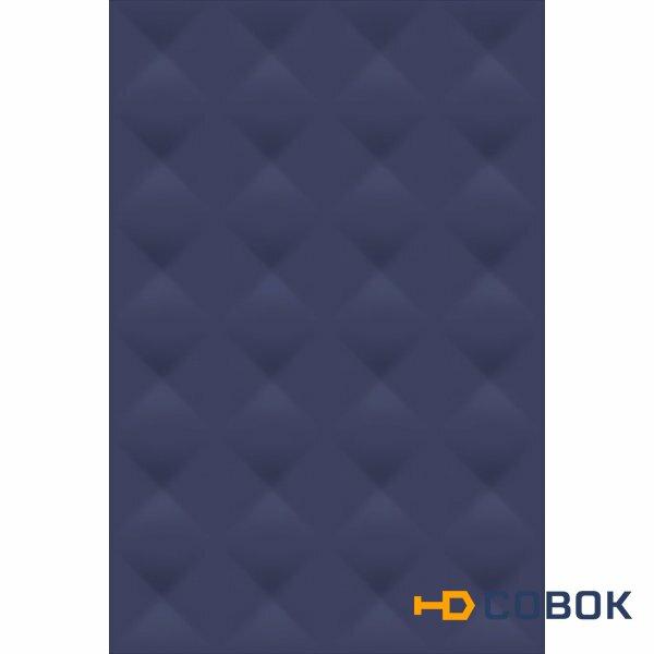 Фото Плитка настенная Сапфир синий низ 03 20х30 (1,44м2/92,16м2/64уп) (рельеф)