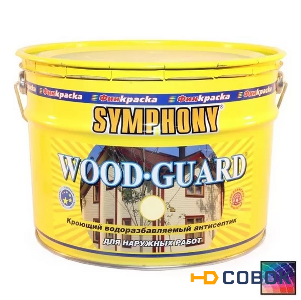 Фото SYMPHONY Антисептик в/э, вудгард VVA, 10/9л мет./10,8кг