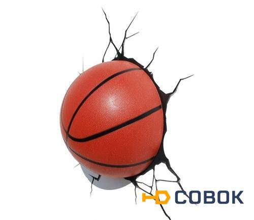 Фото 3D-светильник Баскетбольный мяч 3D-Light Fx