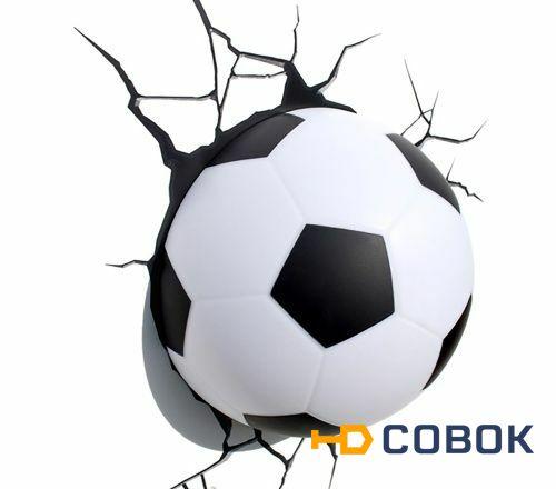 Фото 3D-светильник Футбольный мяч 3D-Light Fx