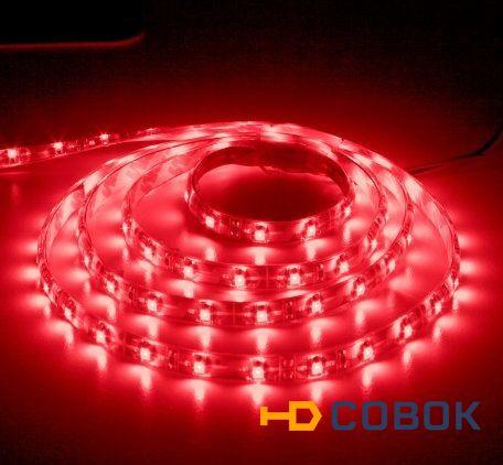 Фото Открытая светодиодная лента SMD 5050 60LED/m IP33 12V RED