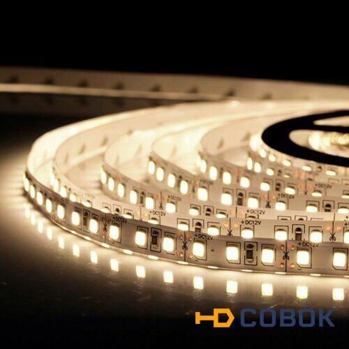 Фото Cветодиодная лента SMD2835 120led/m 9.6W/m 12V IP20 NW  нейтральный белый