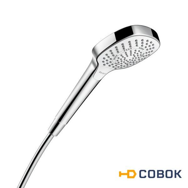 Фото Hansgrohe Croma Select E Multi EcoSmart 26811400 Ручной душ (хром/белый)