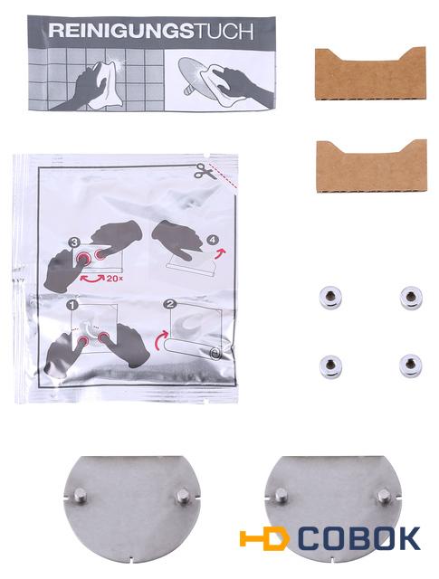 Фото KEUCO 4994000100 Клеевой комплект № 1, состоит из: 1 упаковки клея 2-х крепёжных планок с гайками