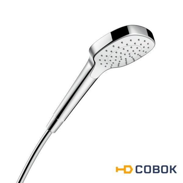 Фото Hansgrohe Croma Select E 1jet EcoSmart 26815400 Ручной душ (хром/белый)