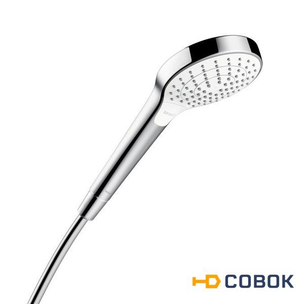 Фото Hansgrohe Croma Select S Vario Ecosmart 26803400 Ручной душ (хром/белый)