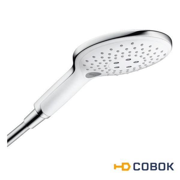 Фото Hansgrohe Raindance Select S 150 Air 3jet EcoSmart 28588400 Ручной душ (хром/белый)