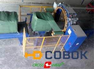 Фото Cross Wrap Waste Bale Wrapping machine CW-D-2200-LW-750-1-5