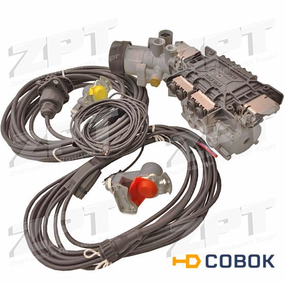 Фото Комплект ABS для полуприцепа (блок 4005000810) WABCO 4006066280 для полуприцепов и тралов-тяжеловозов