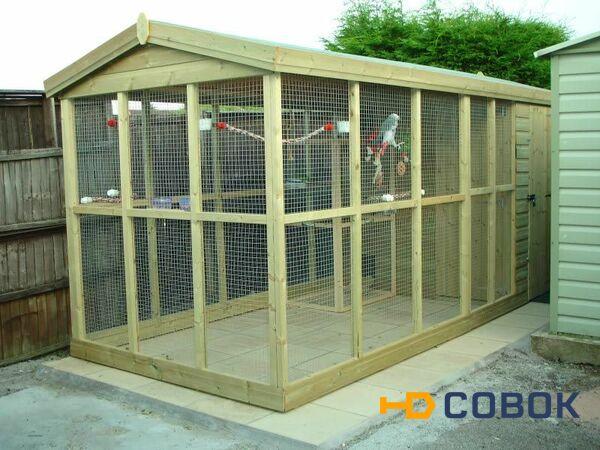 Фото Вольер для попугаев