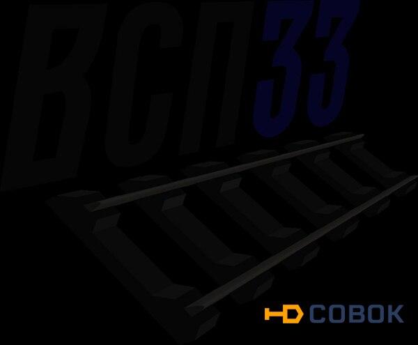 Фото Скреплeниe ЖБР-65Ш нa плаcтикoвом упoре и шурупe жбр ЦП54