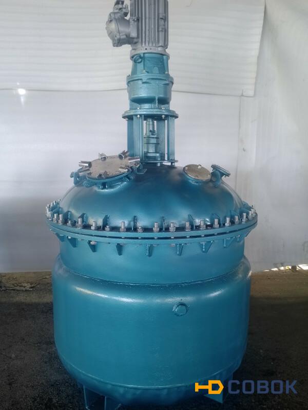 Фото Реактор эмалированный 600 литров МЗС-С мешалкой