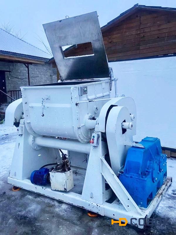 Фото Смеситель Z-образный 500л для вязких масс, клеемешалка