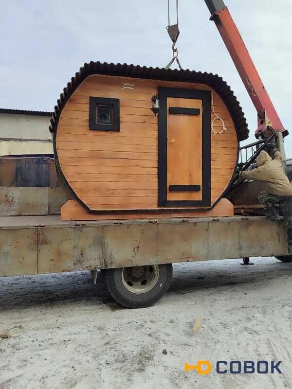 Фото Баня перевозная овалочка4 купить во Владивостоке Артем Надеждинск