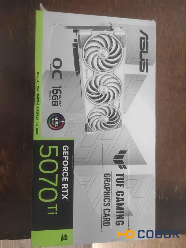 Фото ASUS TUF Gaming GeForce RTX 5070 Ti 16GB OC Edition