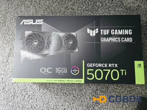 Фото ASUS TUF GeForce Gaming RTX 5070 Ti 16GB GDDR7 OC Edition