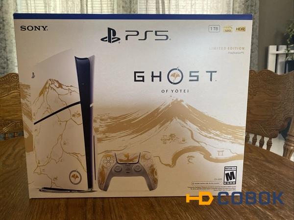 Фото Совершенно новая запечатанная PlayStation 5 Ghost of Yotei Limited Edition с контроллерами