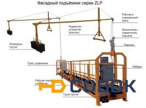 Фото Подъемник фасадный ZLP-630