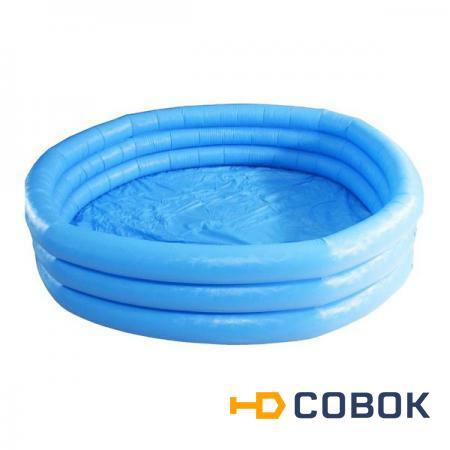 Фото Надувной бассейн для детей Intex Crystal Blue Pool 58446NP (147х33см) 3+