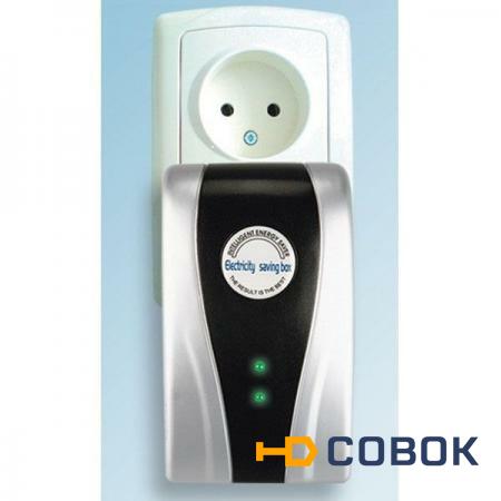 Фото Экономитель энергии Electricity saving box Оригинал