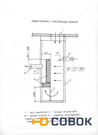 Фото Фильтрующий модуль для очистки ливневых сточных вод