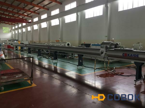 Фото Номер 1 в Китае: линия для производства трехслойных ППР труб PPR-(PPR+GF)-PPR