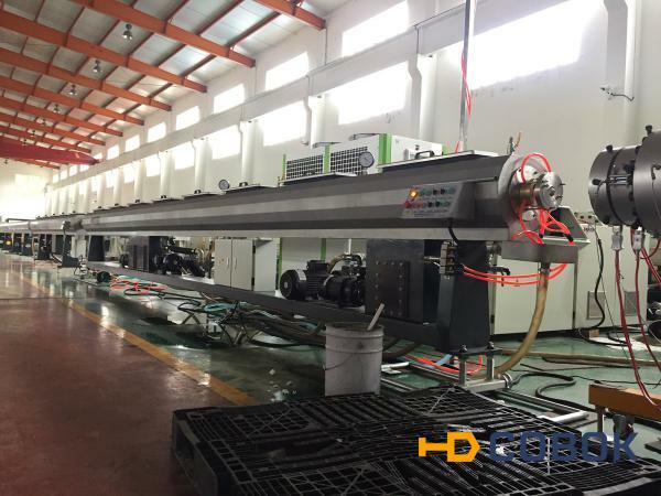 Фото Лучшая линия в Китае: линия для производства труб PPR со стекловолокном.