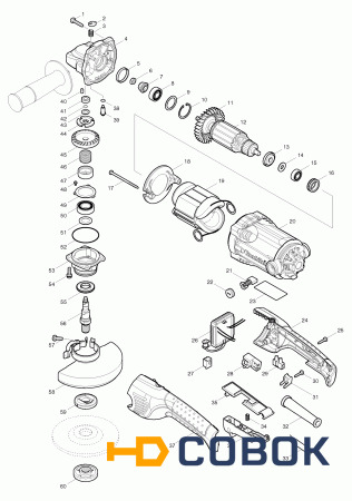 Фото Штифт MAKITA GA5021C