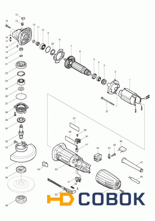 Фото Штифт MAKITA GA4530