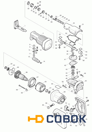 Фото Штифт MAKITA 3 JR3030T мет.