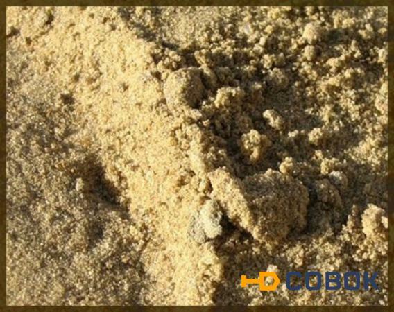 Фото Мытый речной песок Карьерный песок крупнозернистый